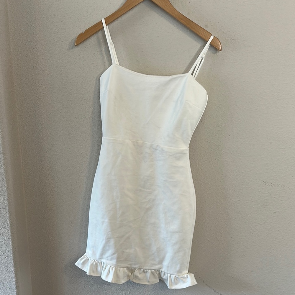Lulu's White Mini Dress